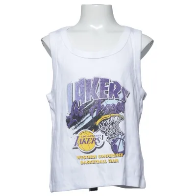 Basketbalshirt (Wit, Meerkleurig) van NBA Katoen, Elastaan