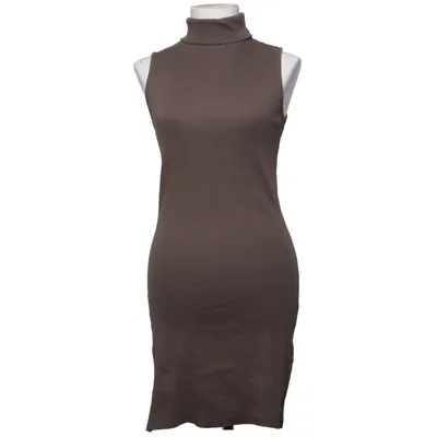 Turtleneck dress (Brown) from Miss Molly Cotton, Elastane