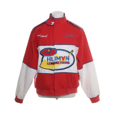 Veste (Rouge, Multicolore) de Zara Coton, Polyester