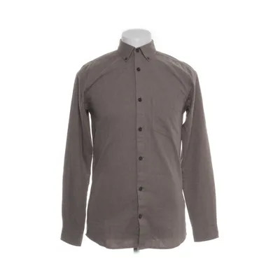 Buttondownskjorte (Brun) fra Win Win Bomuld, Polyester
