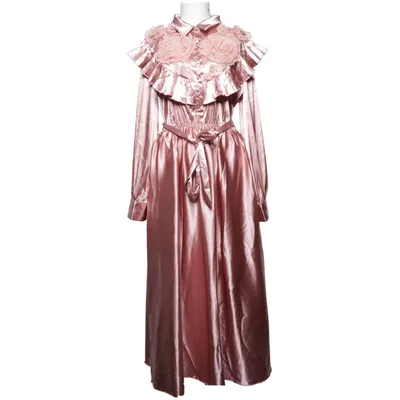 Robe longue (Rose) de Shein Élasthane, Polyester