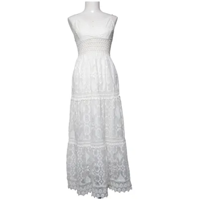 Långklänning (Vit) från Mosnova Bomull, Polyester