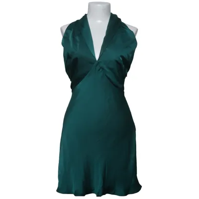 Halterneck dress (Green) from Meshki Recycled polyester
