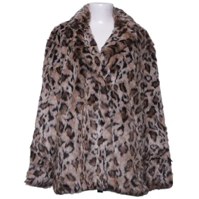 Vinterjakke (Brun, Sort, Beige) fra ONLY Akryl, Kunstpels, Polyester