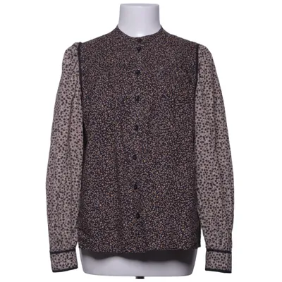 Bluse (Sort, Beige, Blå) fra Second Female Bomuld
