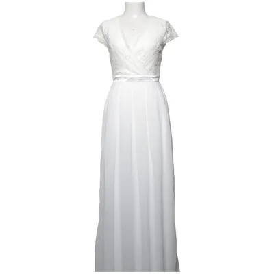 Brudklänning (Cap Sleeve Wrap Gown) från NLY Eve Polyester