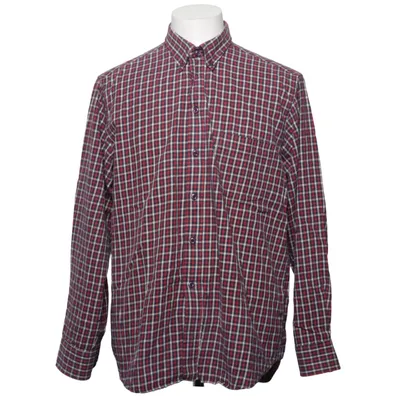 Flanellen overhemd (Rood, Wit, Blauw) van Randolph Katoen