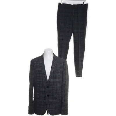 Kostym (Grå, Flerfärgad) från Lindbergh Elastan, Polyester, Viskos