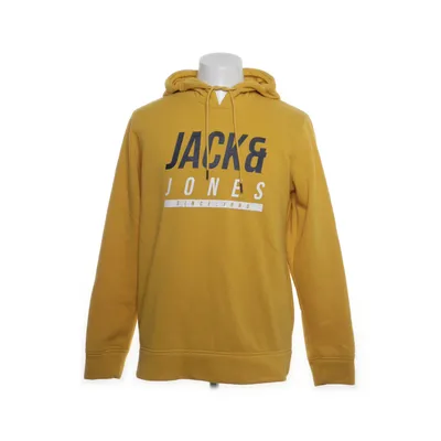 Huvtröja (Gul, Svart) från Jack & Jones Bomull, Polyester