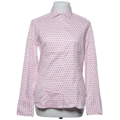 Hemd (Pink, Weiß) von Eterna Baumwolle, Elasthan