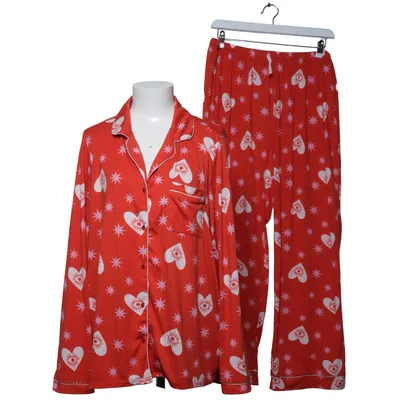 Pyjamas (Röd, Rosa, Vit) från Loungeable Elastan, Polyester