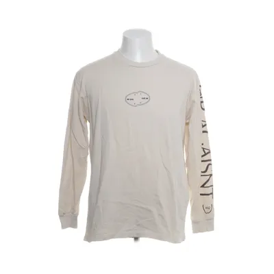 Collegetröja (Beige, Flerfärgad) från Zara Bomull, Elastan