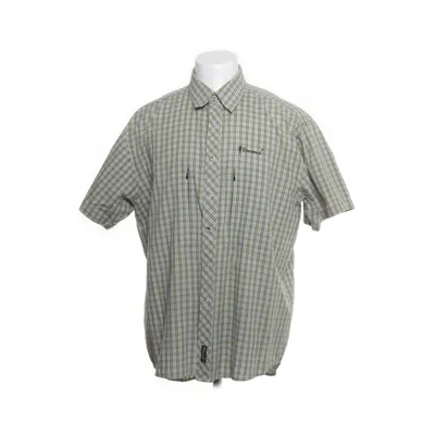 Kortärmad skjorta (Grön, Vit) från Pinewood Bomull