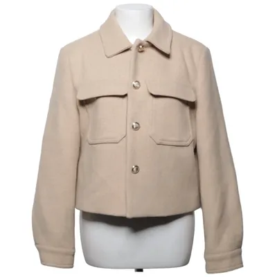 Veste (Beige) de Zara Polyester, Laine