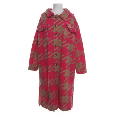 Coat (Beige, Pink) from Miss Goodlife Wool, Polyester