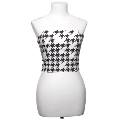 Tubtopp (Svart, Vit) från Calrico Reborn Elastan, Polyester