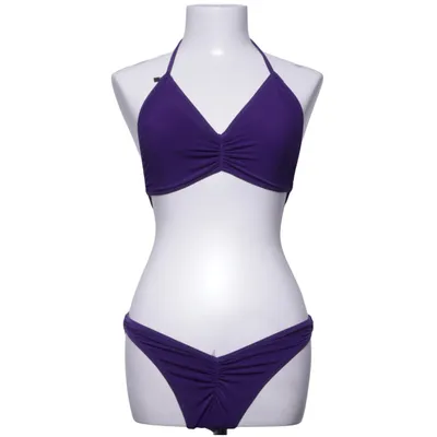 Bikini (Violet) de Norma Kamali Élasthane, Polyester