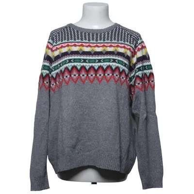 Sweater (Gray, Multicolored) from Holly & Whyte by Lindex Acrylic, Cotton, Polyester, Viscose, Wool