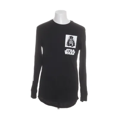 Langærmet t-shirt (Sort) fra H&M