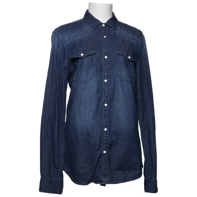Denim blouse (Blauw) van Blue Ridge Katoen