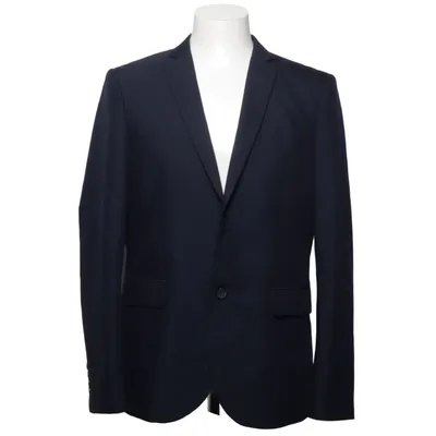Blazer (Blue) from 21 Men Polyester, Viscose