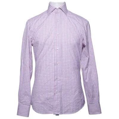 Shirt (Pink, White) from La Chemise
