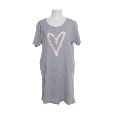 Nachtjapon (Grijs, Roze) van Hema Katoen, Viscose