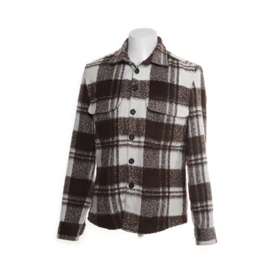 Överskjorta (Brun, Vit) från Drykorn for Beautiful People Akryl, Bomull, Polyester