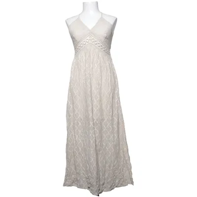 Robe longue (Beige) de Nueva Era Coton, Élasthane, Nylon, Viscose