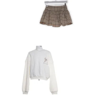 Set (White, Beige, Multicolored) from H&M Cotton, Polyester, Elastane