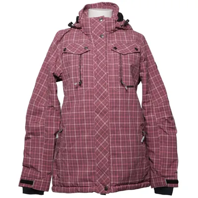 Skijakke (Pink, Hvid) fra Iguana Polyamid, Polyester, Viscose