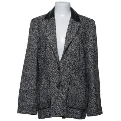 Blazer (Noir, Blanc) de Bellissima Acétate, Acrylique, Polyamide, Laine