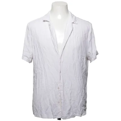 Chemise à manches courtes (Blanc) de Topman Viscose