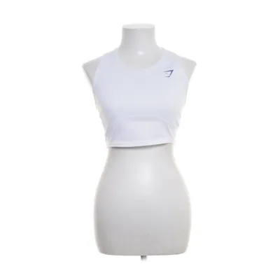Sporttop (Wit) van Gymshark Polyester, Elastaan
