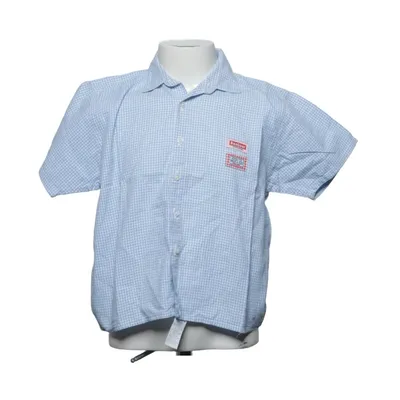 Korte mouwen shirt (Blauw, Wit) van New Man Katoen