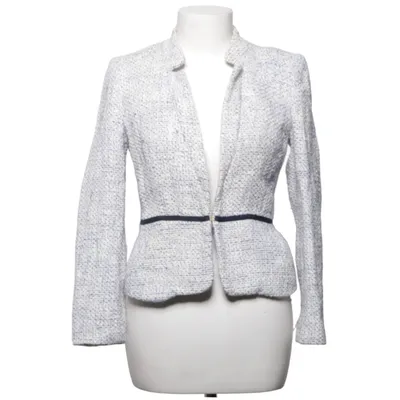 Blazer (Blauw, Wit, Meerkleurig) van Mango Suit