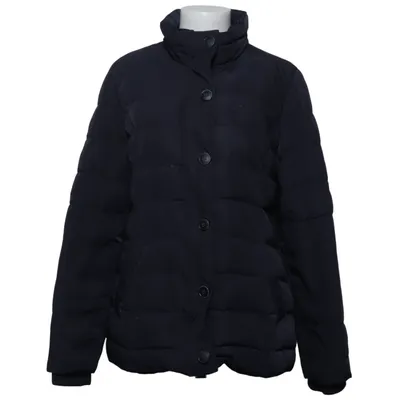 Donsjack (Zwart) van Crew Clothing Co. Katoen, Dons, Veer, Polyester