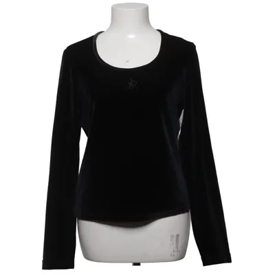 T-shirt à manches longues (Noir) de Roccobarocco Élasthane, Polyester