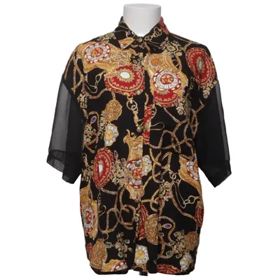 Chemise à manches courtes (Noir, Multicolore) de Mirrors Polyester, Viscose