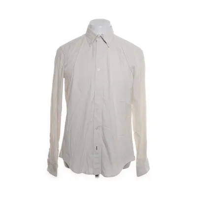 Buttondown-skjorta (Beige) från Boss Hugo Boss Bomull, Elastan