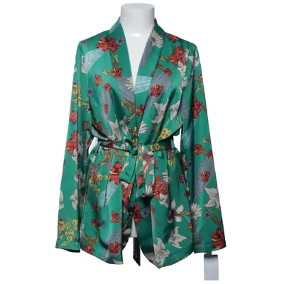 Blouse portefeuille (Vert, Multicolore) de Carolina Belle Élasthane, Polyester