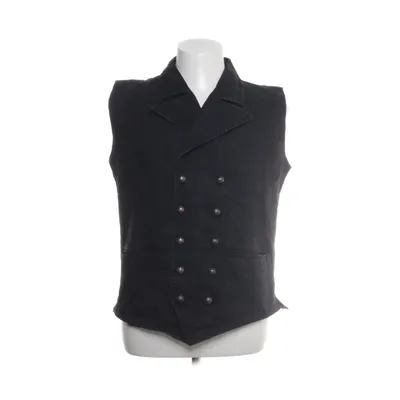 Denim vest (Black) from Gothicana by EMP