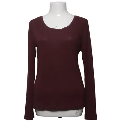 Langærmet t-shirt (Rød) fra Uniqlo Akryl, Kashmir, Elastan, Viscose