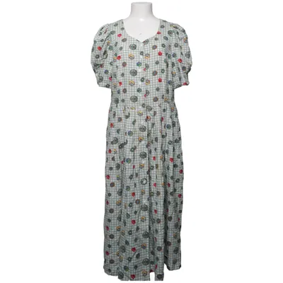 Maxi dress (Green, Multicolored) from Sanderson Cotton, Linen, Viscose