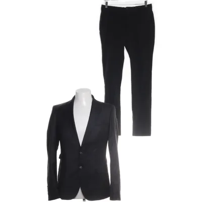 Kostym (Svart) från Black Tag by Zara Man Nylon, Ull