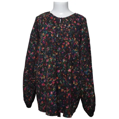 Blouse (Black, Multicolored) from Live Unlimited Polyester