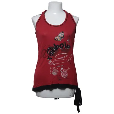 Tanktop  (Rød, Sort) fra Desigual
