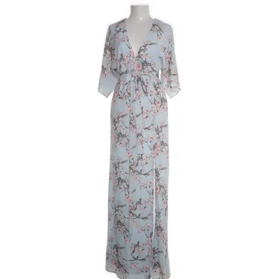 Maxikjole (Blå, Flerfarvet) fra NLY Eve Polyester