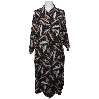 Blousejurk (Zwart, Beige, Blauw) van Happi Viscose