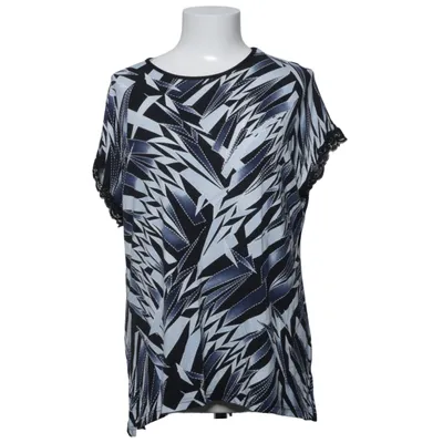 Top (Blå, Sort, Hvid) fra Vanting Elastan, Viscose